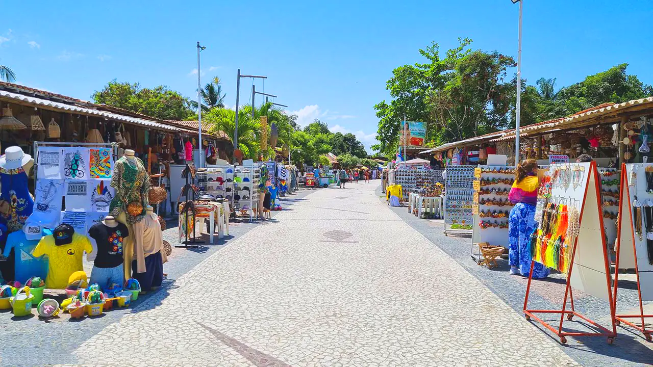 Feirinha Indígena em Coroa Vermelha